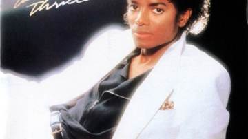 Portada del disco 'Thriller' de Michael Jackson