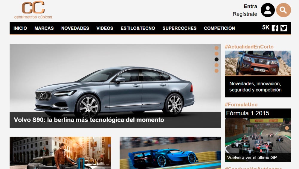 Web de Centímetros Cúbicos