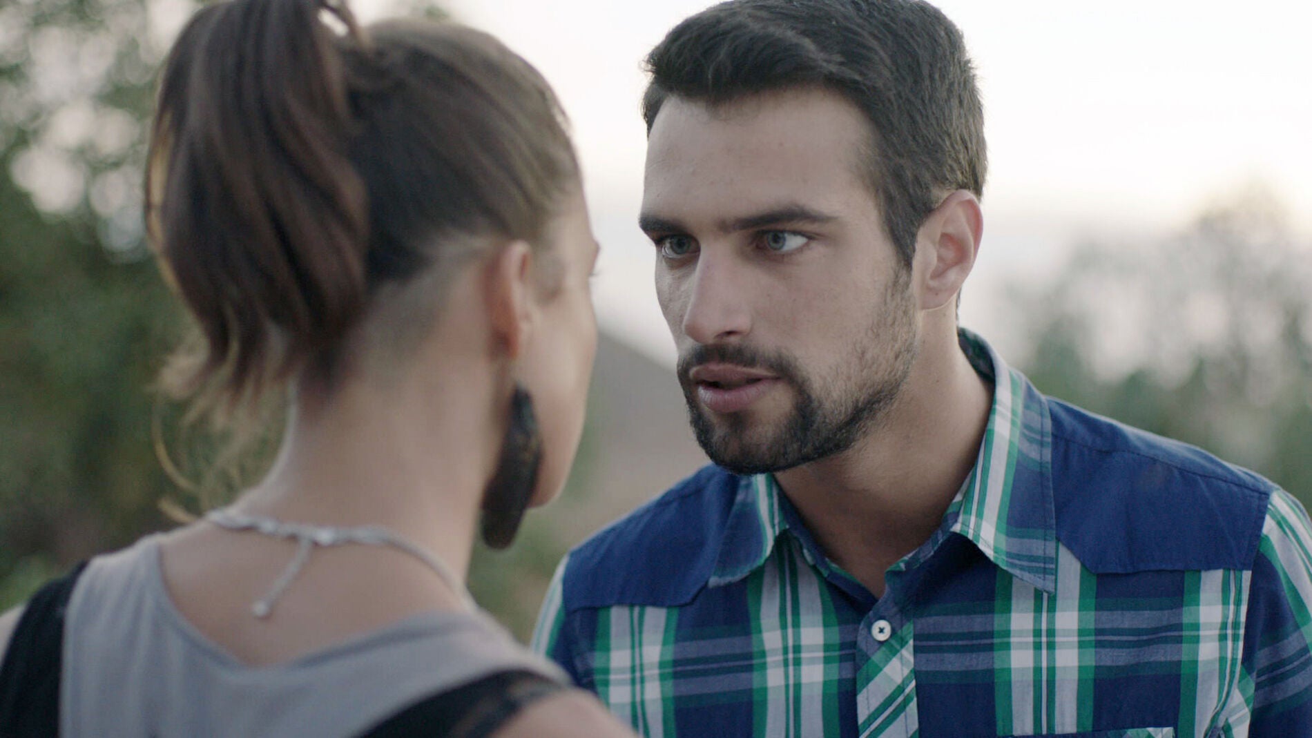 Pilar y Lucas en 'Mar de pl&aacute;stico'