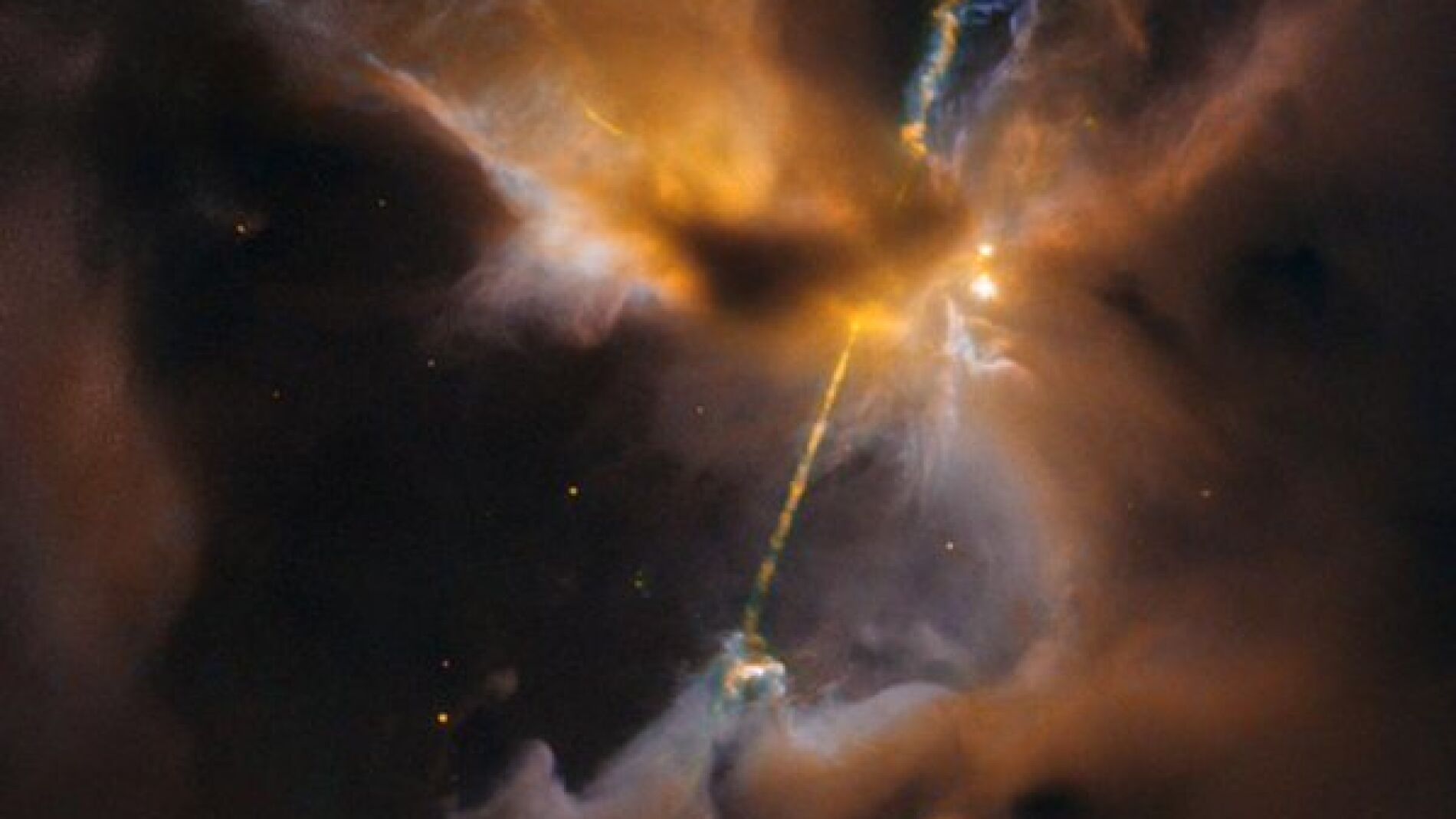 La NASA capta un 'sable l&aacute;ser' en el espacio