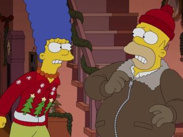 Los Simpson C561 'No estaré en casa por Navidad'