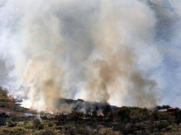 Incendio forestal en Cantabria