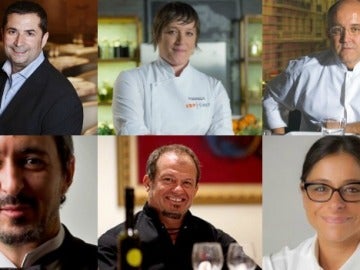 Chefs participantes en la iniciativa 'Te invito a cenar'