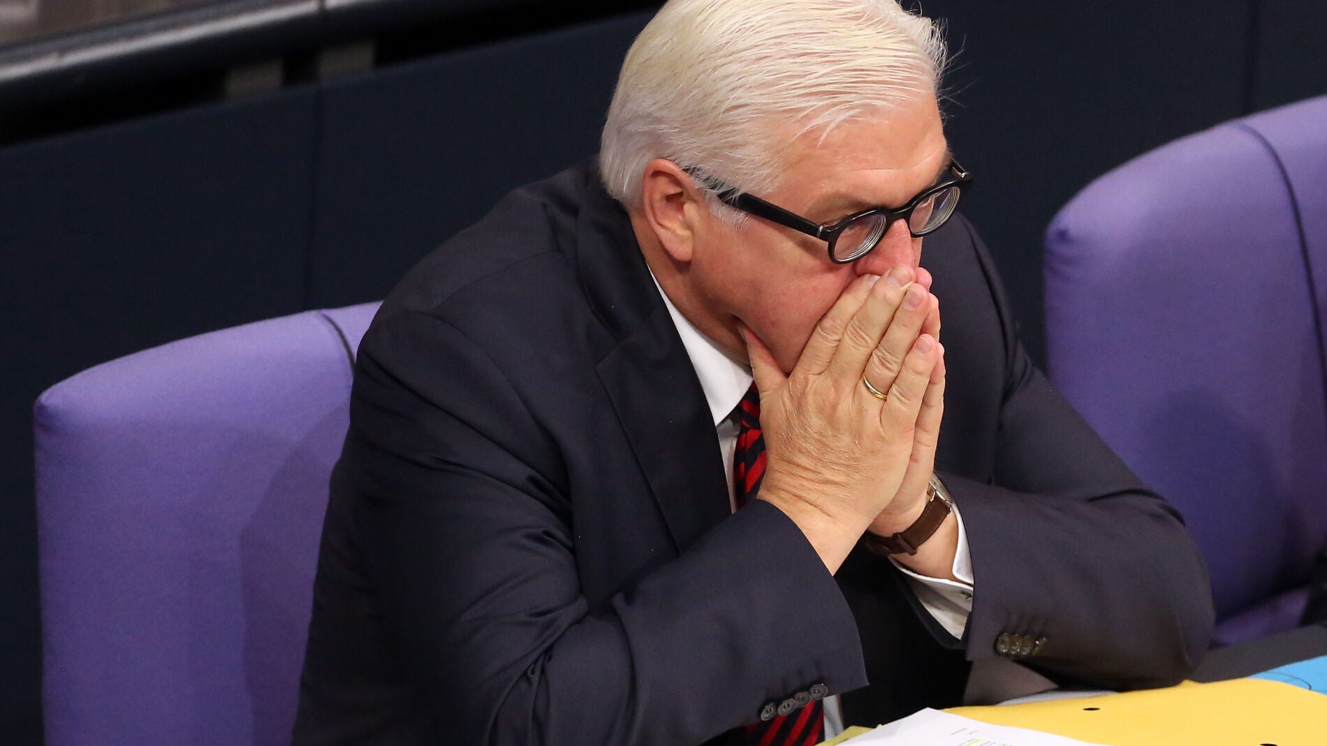 Ministro alem&aacute;n de Exteriores, Frank-Walter Steinmeier