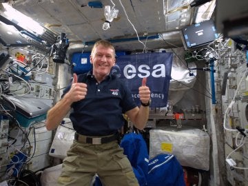 Tim Peake, astronauta en la Estación Espacial Internacional