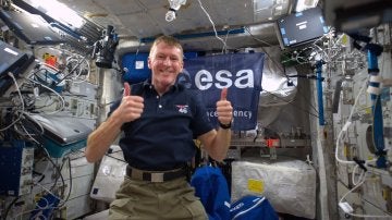 Tim Peake, astronauta en la Estación Espacial Internacional