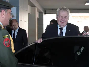 Milos Zeman, presidente de República Checa Milos Zeman, presidente de República Checa