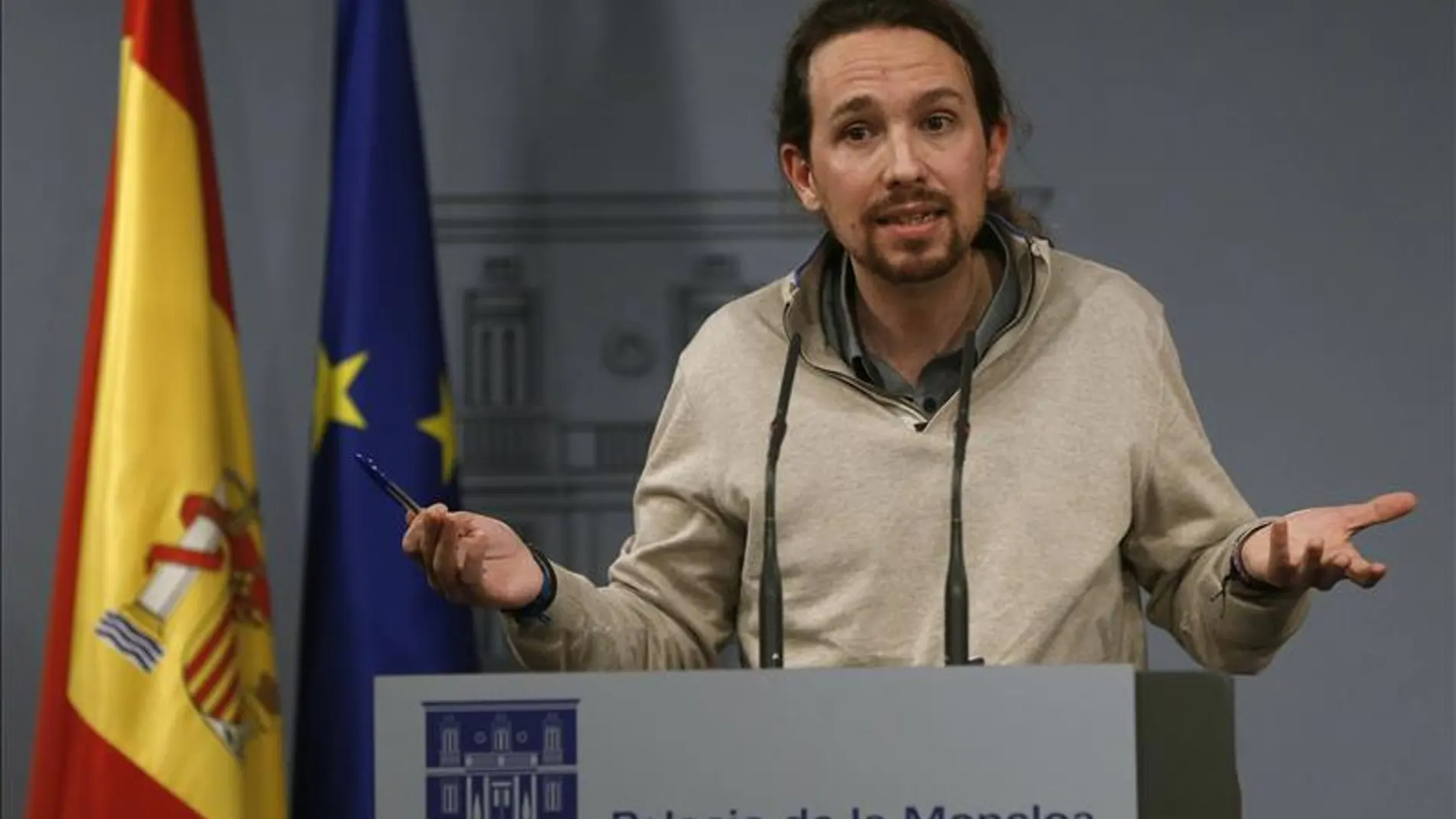 El secretario general de Podemos, Pablo Iglesias El secretario general de Podemos, Pablo Iglesias