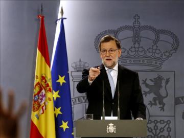 El presidente del Gobierno, Mariano Rajoy