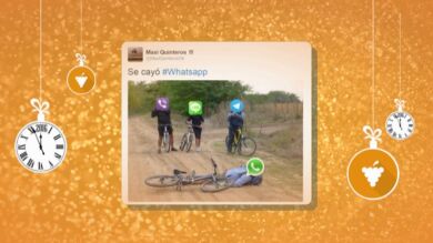 Los internautas reaccionan con humor a la caída de Whatsapp durante la Nochevieja
