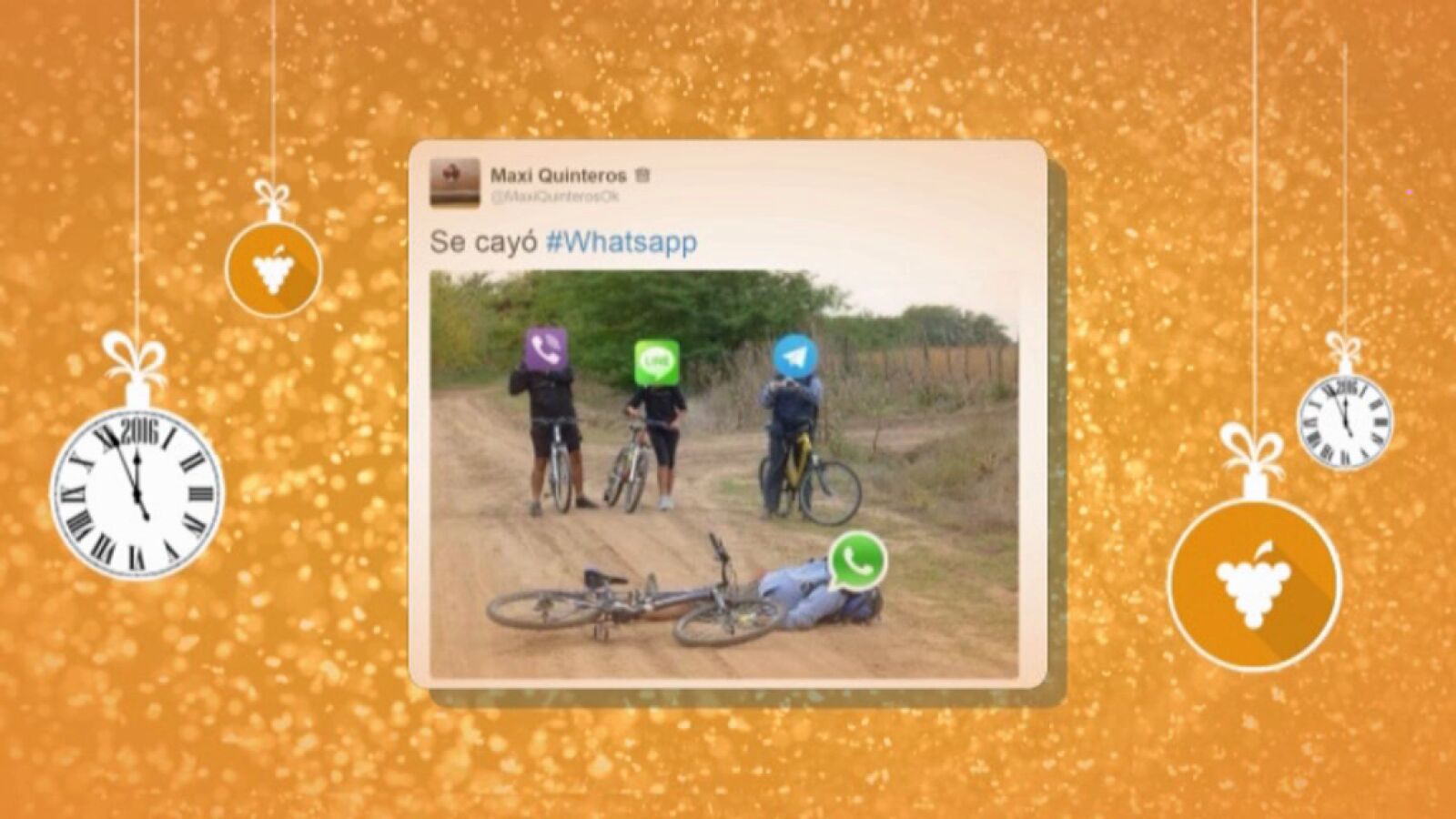 Los internautas reaccionan con humor a la caída de Whatsapp durante la Nochevieja