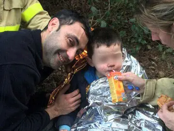 Encontrado el pequeño Jordi Encontrado el pequeño Jordi