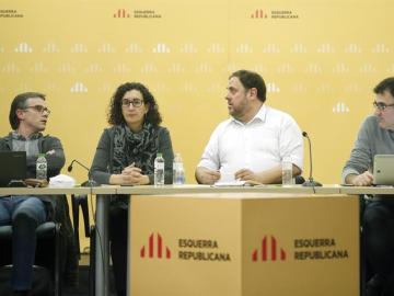 El líder de ERC, Oriol Junqueras