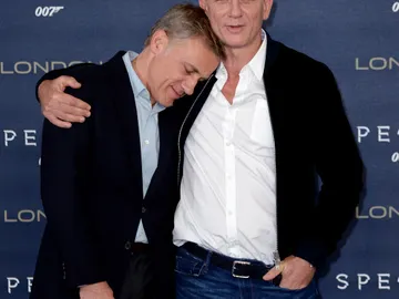 Christoph Waltz junto a Daniel Craig Christoph Waltz junto a Daniel Craig