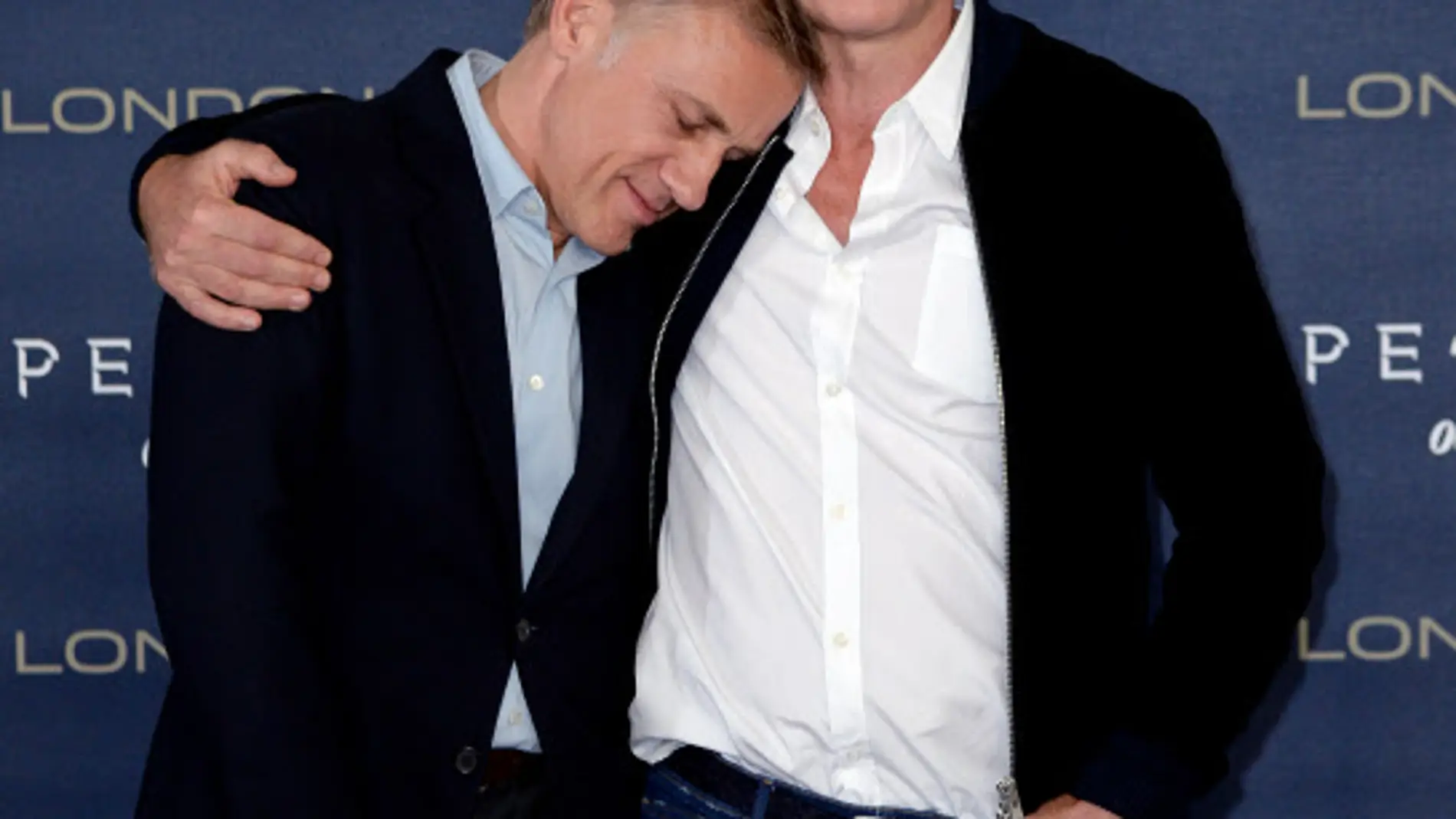 Christoph Waltz junto a Daniel Craig