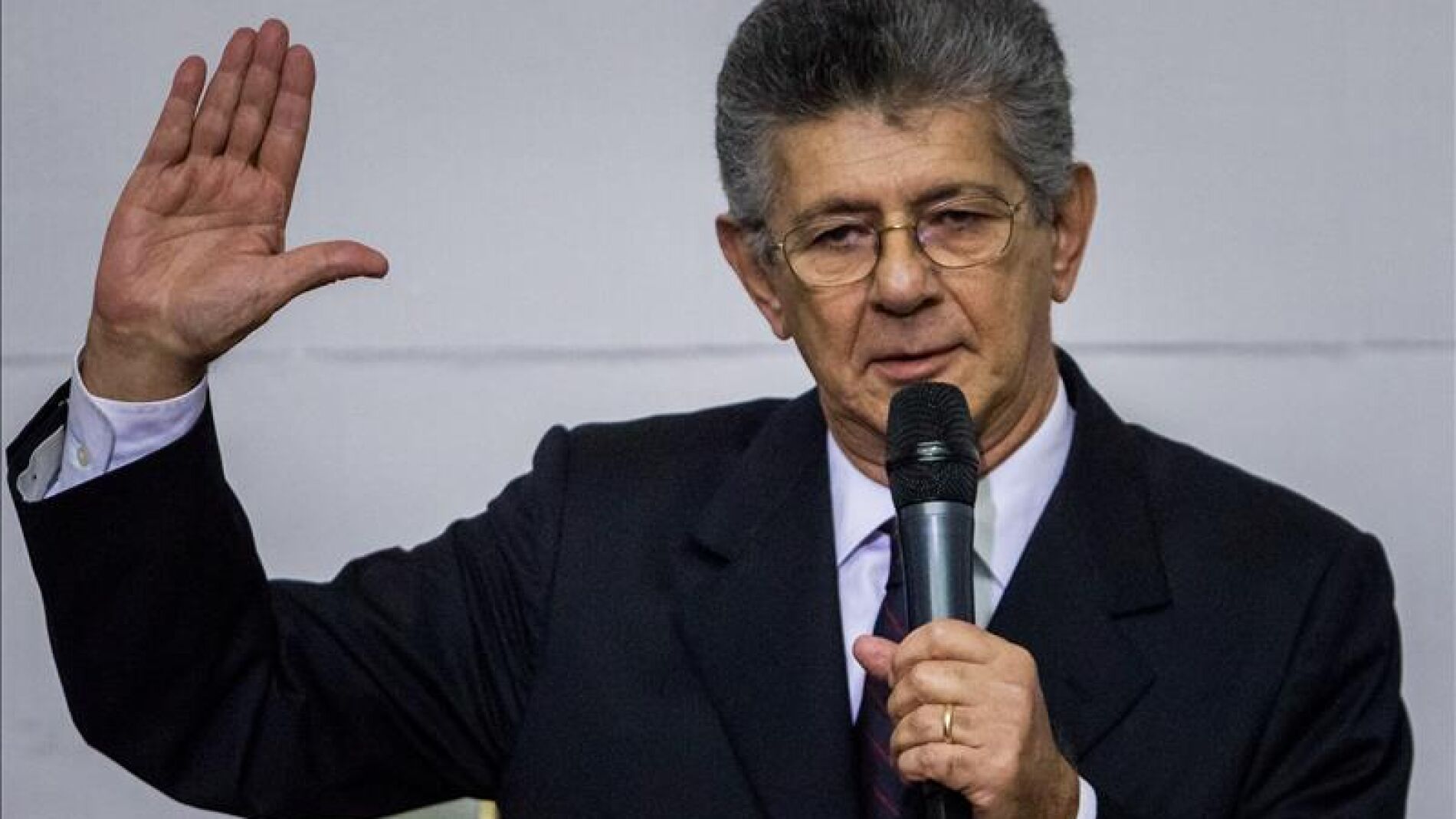 El presidente de la Asamblea Nacional, Henry Ramos Allup