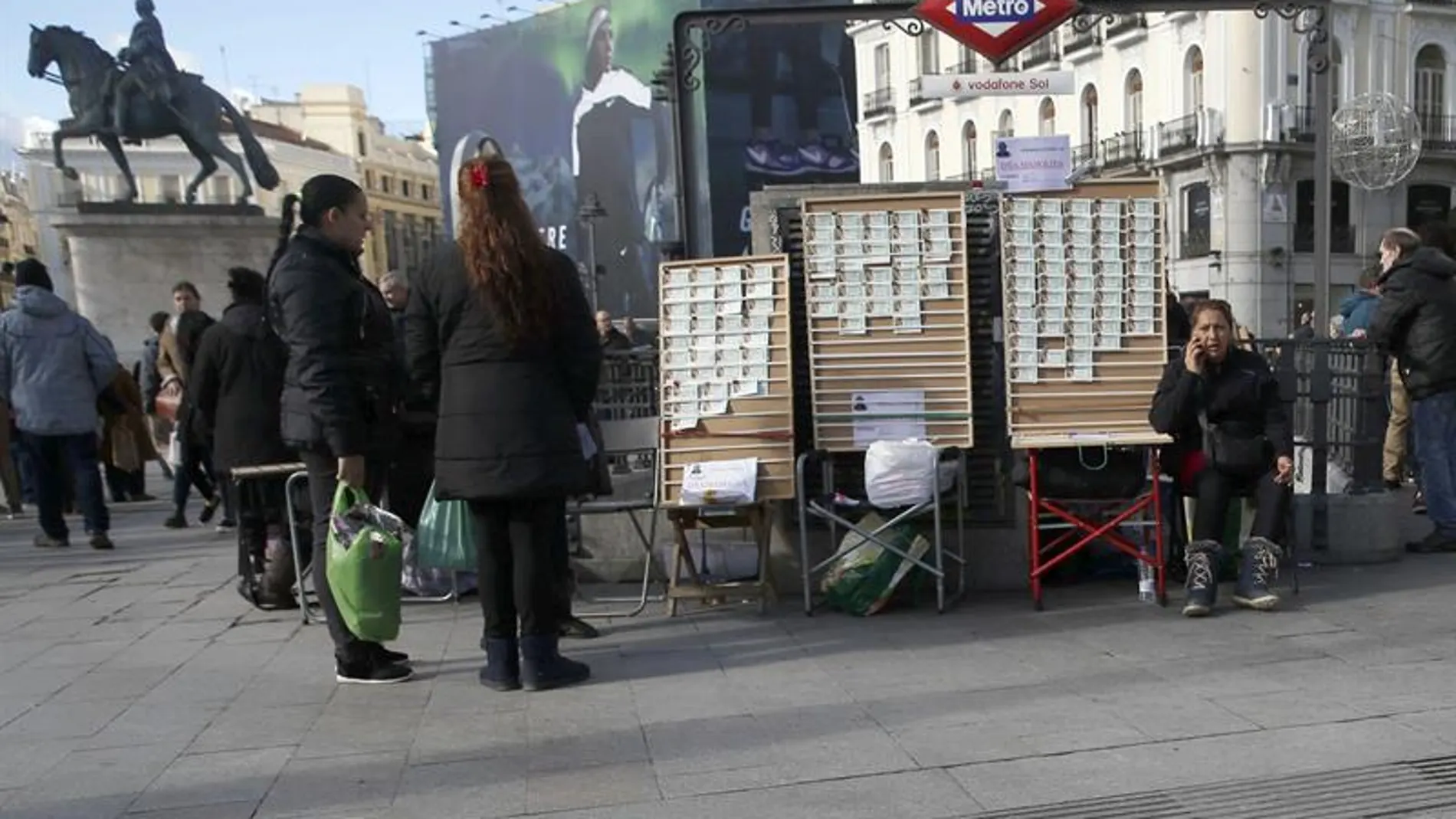 Puntos de venta de décimos en el centro de Madrid Puntos de venta de décimos en el centro de Madrid