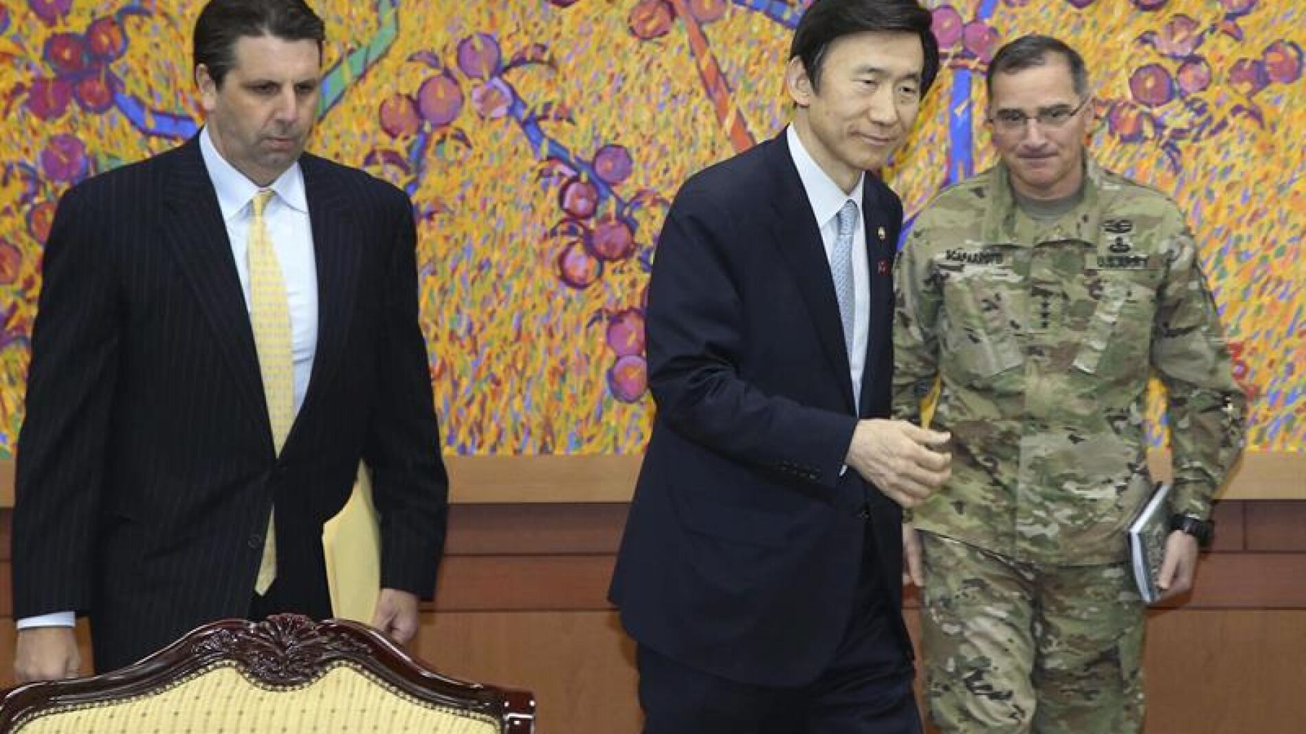 El ministro surcoreano de Exteriores, Yun Gyung-se