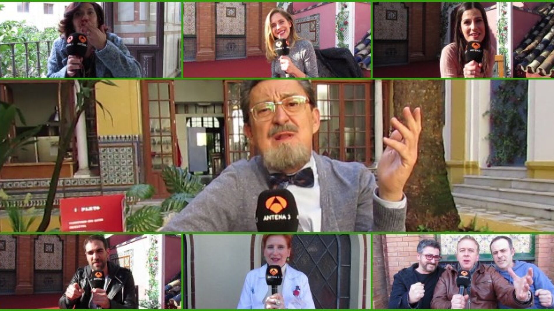 Los protagonistas de 'All&iacute; Abajo' os desean un feliz 2016