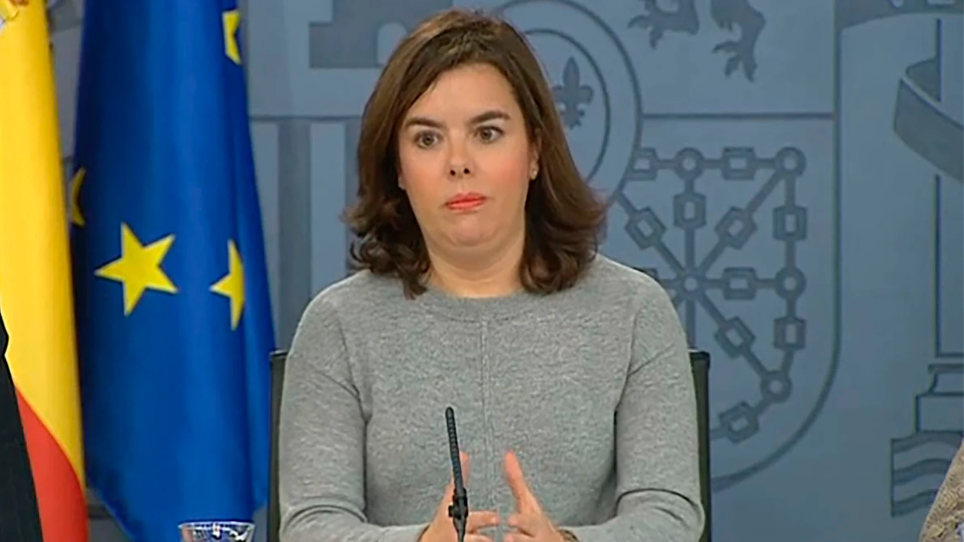 Soraya Sáenz de Santamaría en Consejo de Ministros Soraya Sáenz de Santamaría en Consejo de Ministros