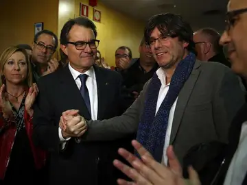 Artur Mas y Carles Puigdemont Artur Mas y Carles Puigdemont
