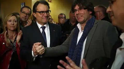 Artur Mas y Carles Puigdemont Artur Mas y Carles Puigdemont