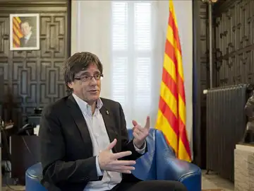 El alcalde de Girona, el convergente Carles Puigdemont El alcalde de Girona, el convergente Carles Puigdemont