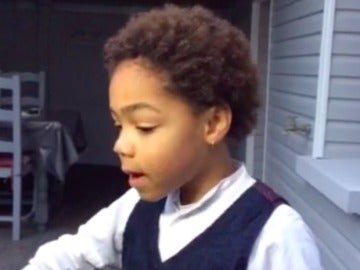 Niño salva la vida a su padre