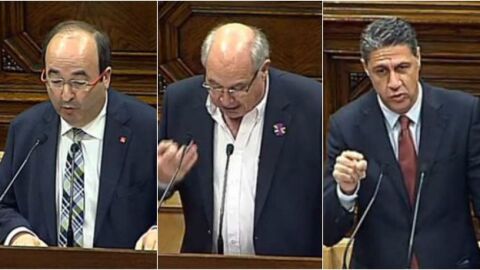 Miquel Iceta, Llu&iacute;s Rabell y Xavier Garc&iacute;a Albiol