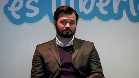 Gabriel Rufián en Espejo Público Gabriel Rufián en Espejo Público