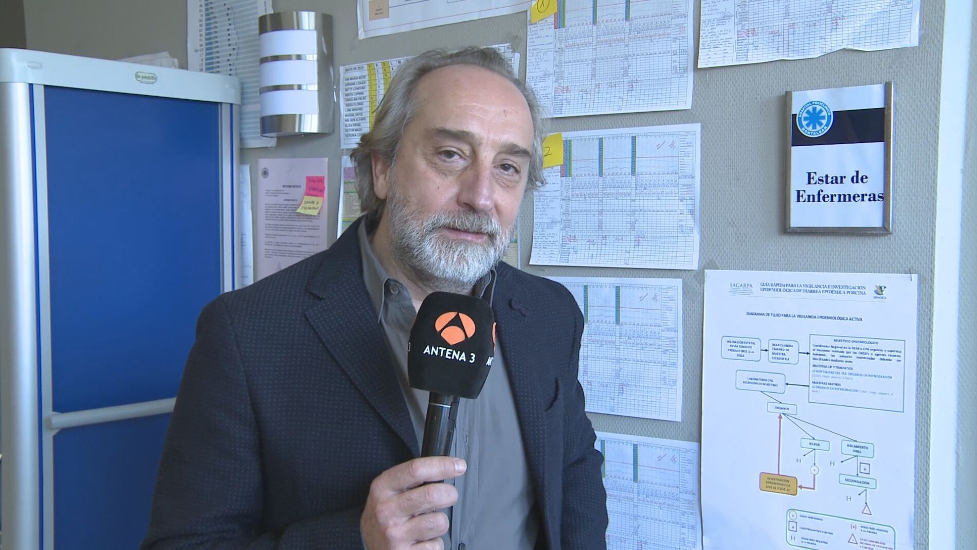 Gonzalo de Castro en la rueda de prensa de la segunda temporada de 'Bajo Sospecha'