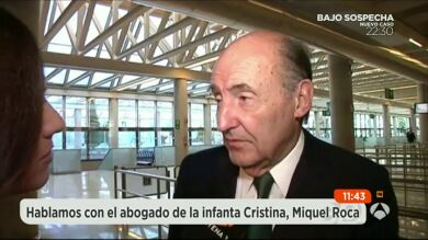 Miquel Roca, sobre la primera jornada del juicio del caso Nóos: 