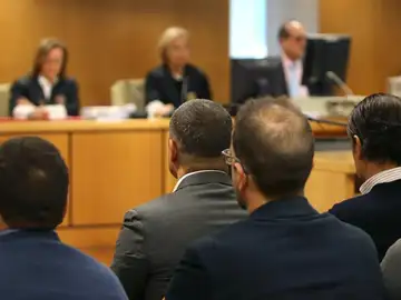 Miguel Ángel Flores en el juicio Miguel Ángel Flores en el juicio