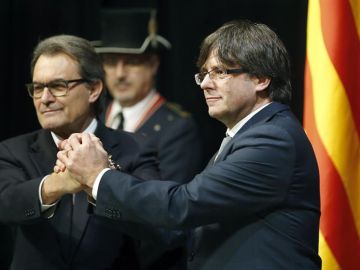 Artur Mas y Carles Puigdemont