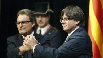 Artur Mas y Carles Puigdemont