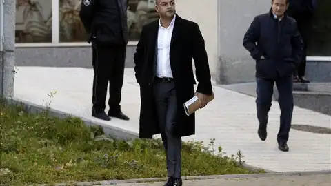 Flores a su salida del juicio por la tragedia de Madrid Arena Flores a su salida del juicio por la tragedia de Madrid Arena