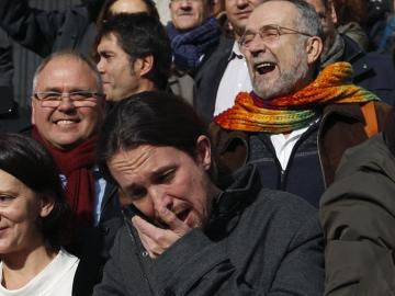 El lider de Podemos, Pablo Iglesias