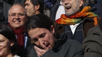 El lider de Podemos, Pablo Iglesias