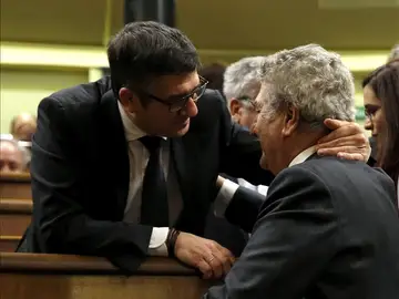 Patxi López junto a Jesús Posada Patxi López junto a Jesús Posada