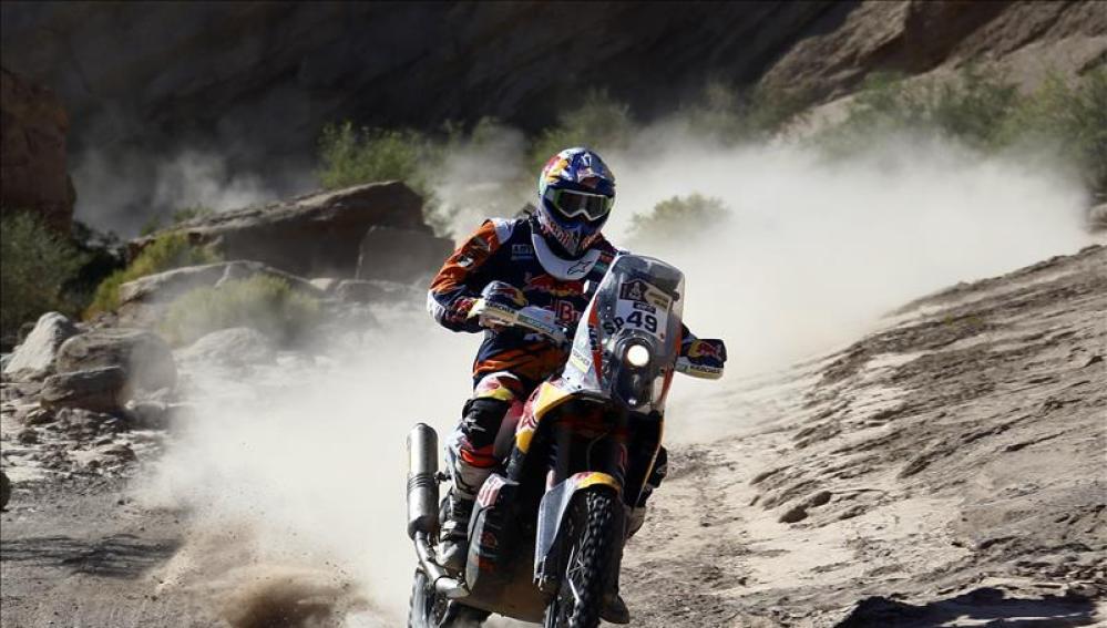 Antoine Meo en el Dakar 2016