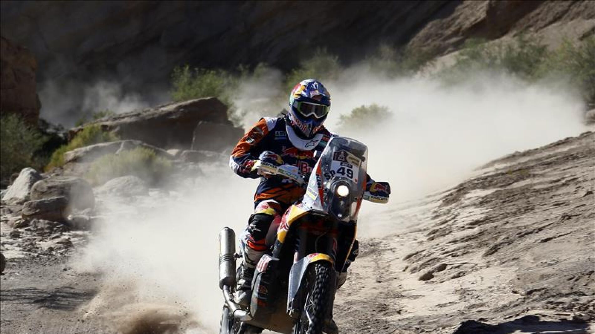 Antoine Meo en el Dakar 2016