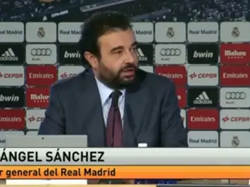 José Ángel Sánchez, director general del Real Madrid José Ángel Sánchez, director general del Real Madrid