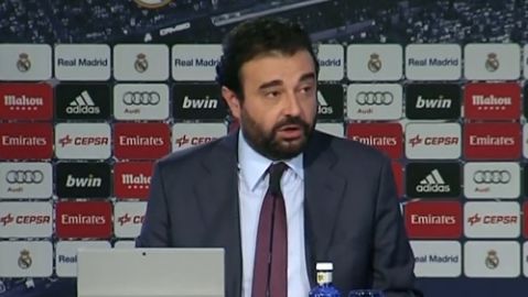 Jos&eacute; &Aacute;ngel S&aacute;nchez, director deportivo del Real Madrid