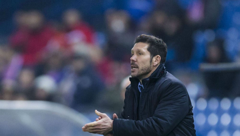 Simeone, en la banda del Calderón