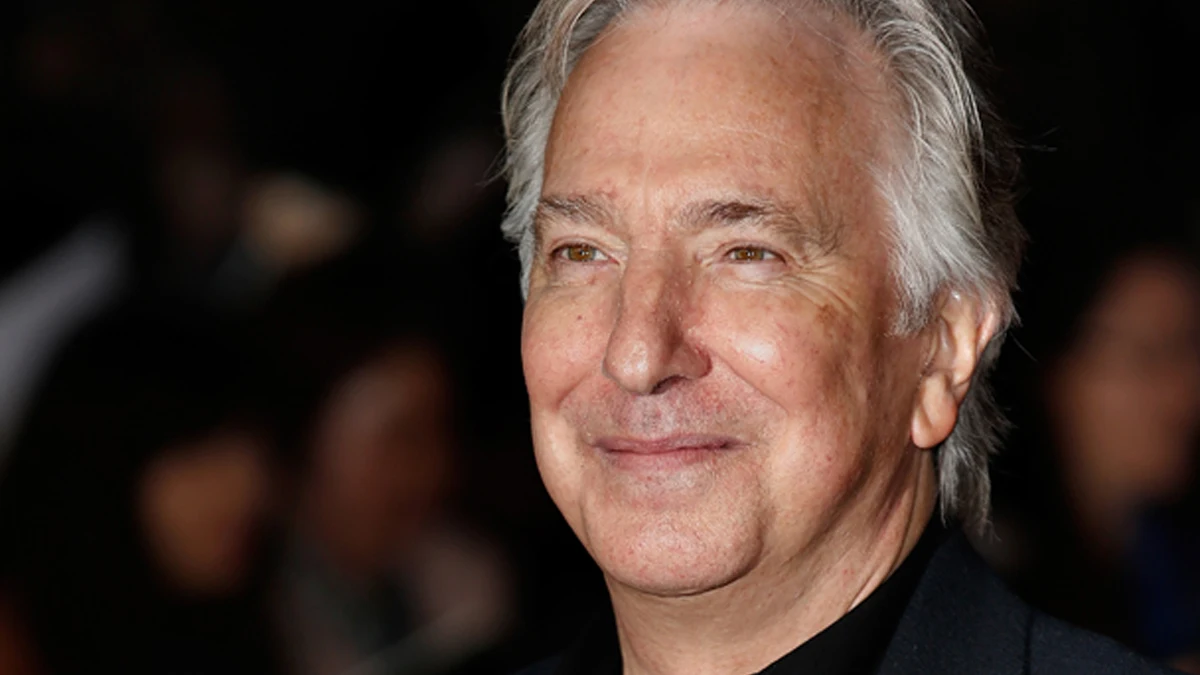 El actor británico, Alan Rickman El actor británico, Alan Rickman