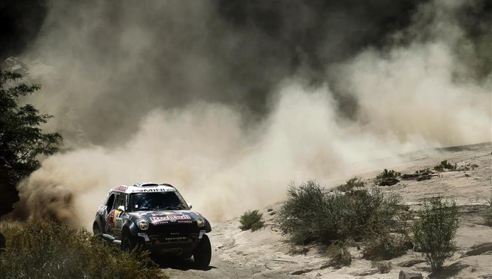 Al Attiyah en la undécima etapa del Dakar