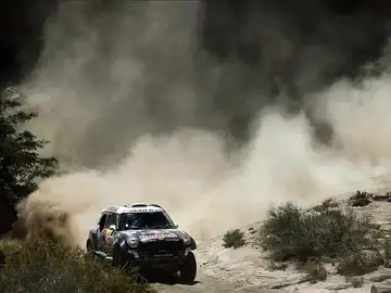 Al Attiyah en la undécima etapa del Dakar Al Attiyah en la undécima etapa del Dakar