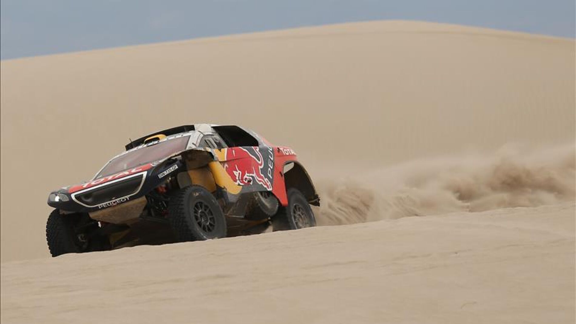 Carlos Sainz en el Dakar 2016