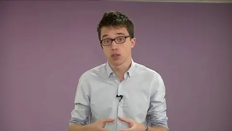 Iñigo Errejo, durante una entrevista en Espejo Público Iñigo Errejo, durante una entrevista en Espejo Público