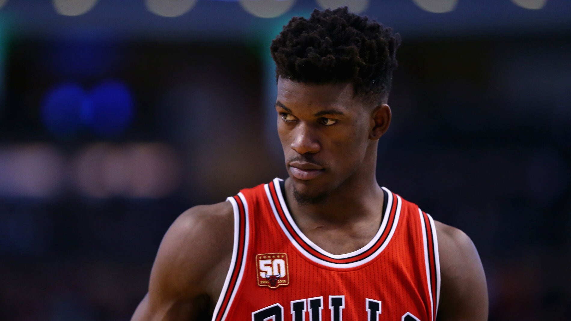 Jimmy Butler, durante un partido con los Chicago Bulls